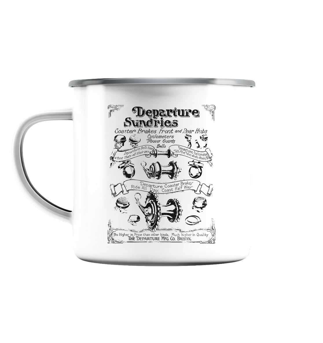 Departure Sundries - Emaille Tasse