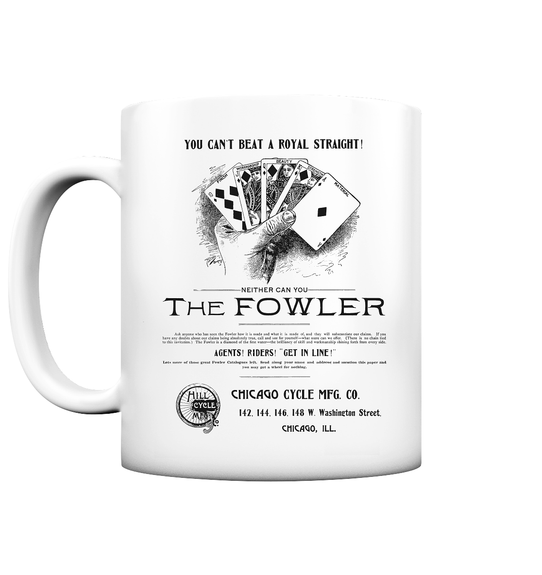 Royal Straight - Tasse matt