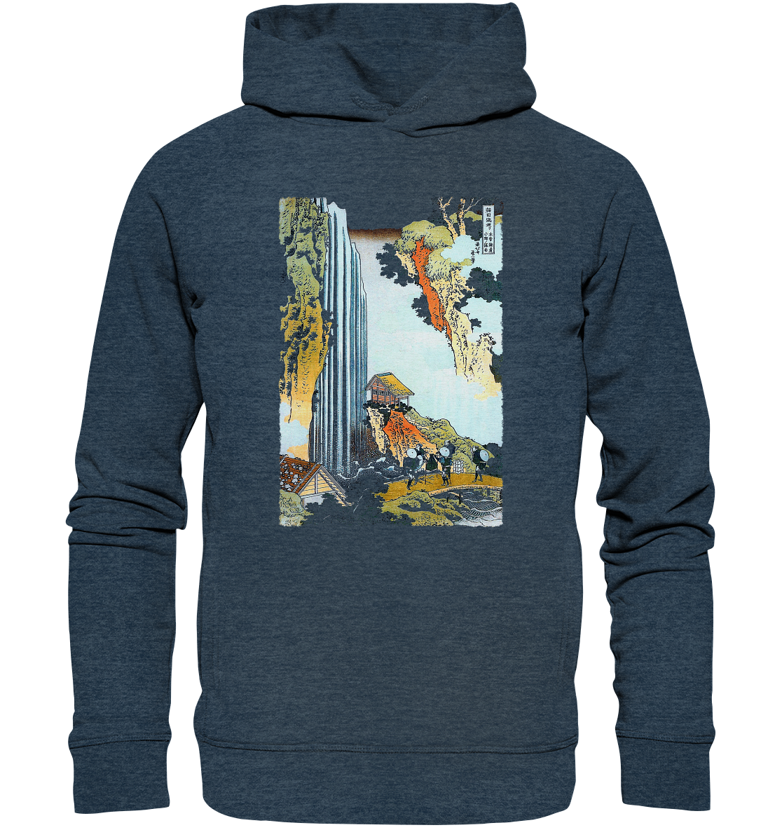 Großer Wasserfall - Organic Fashion Hoodie