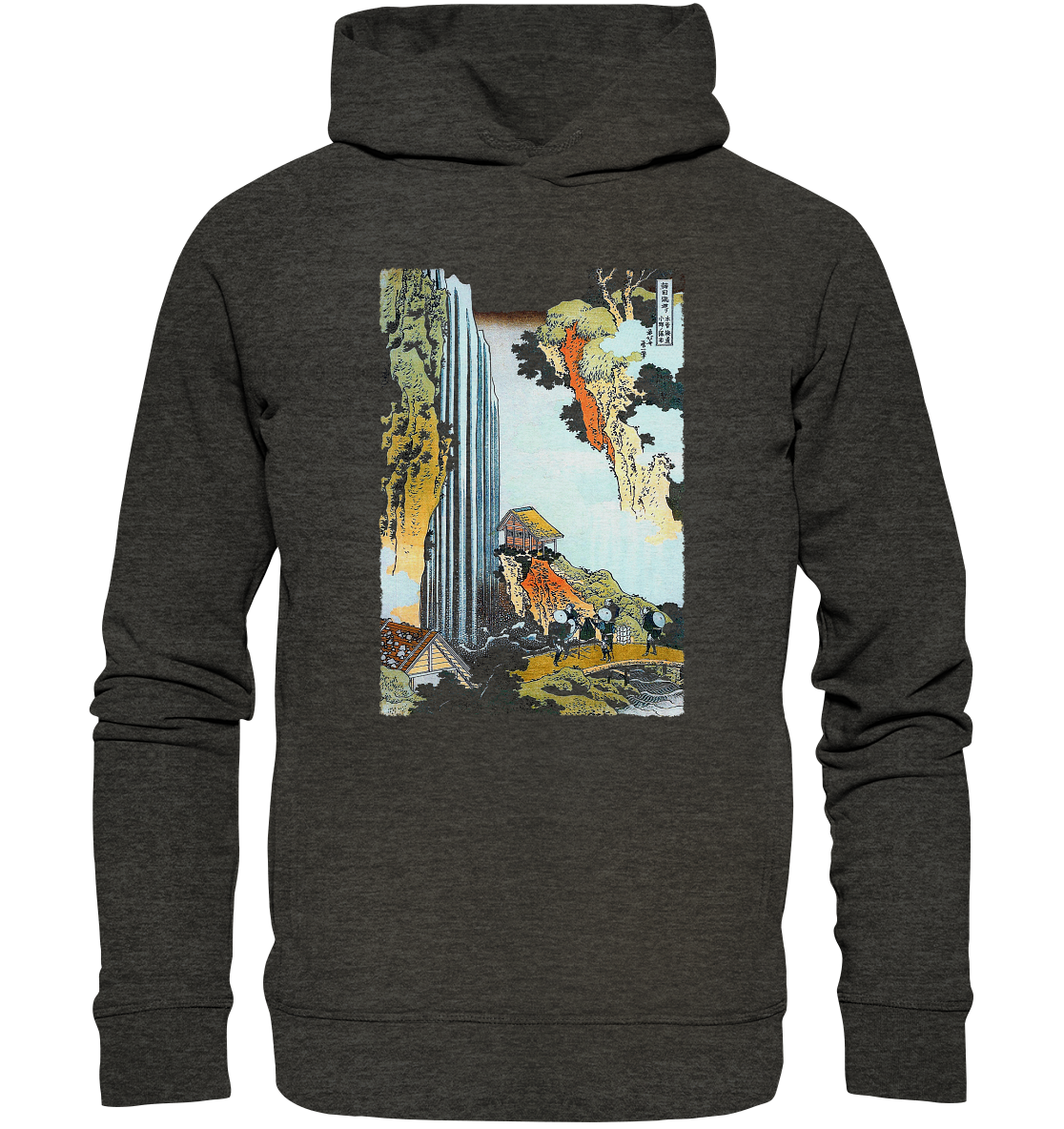 Großer Wasserfall - Organic Fashion Hoodie