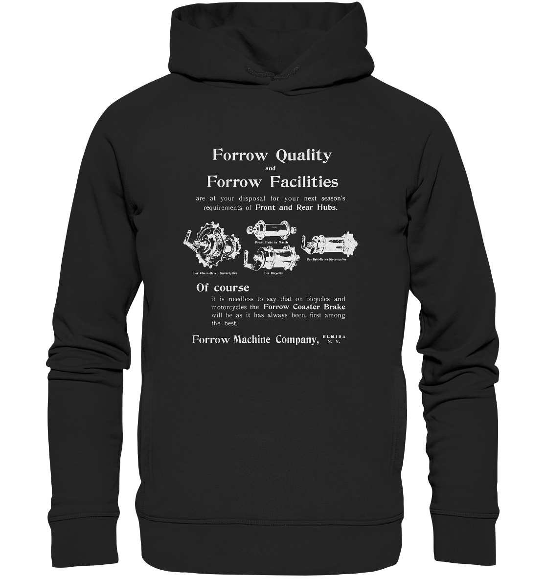 Forrow Quality - Organic Fashion Hoodie