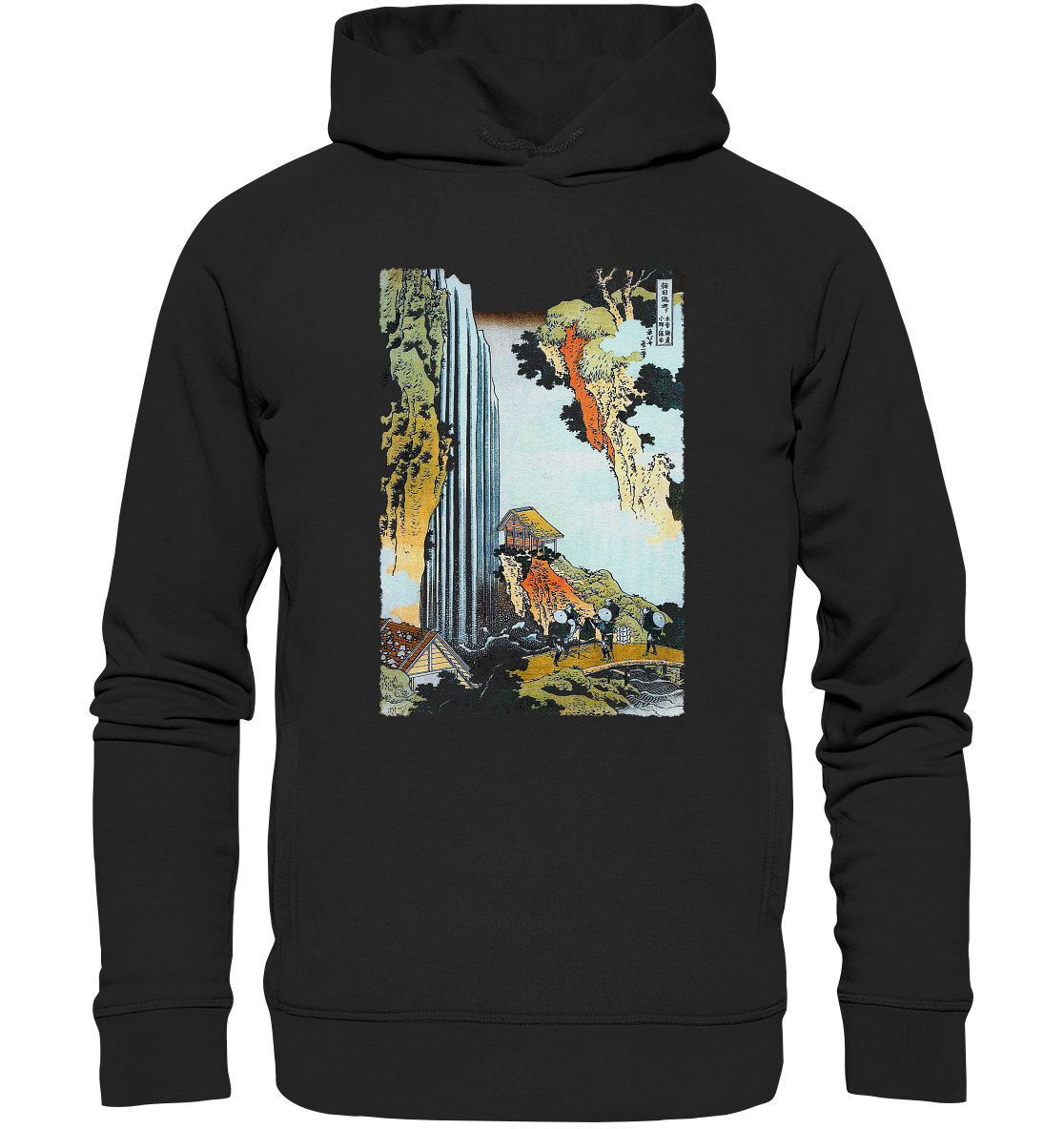 Großer Wasserfall - Organic Fashion Hoodie