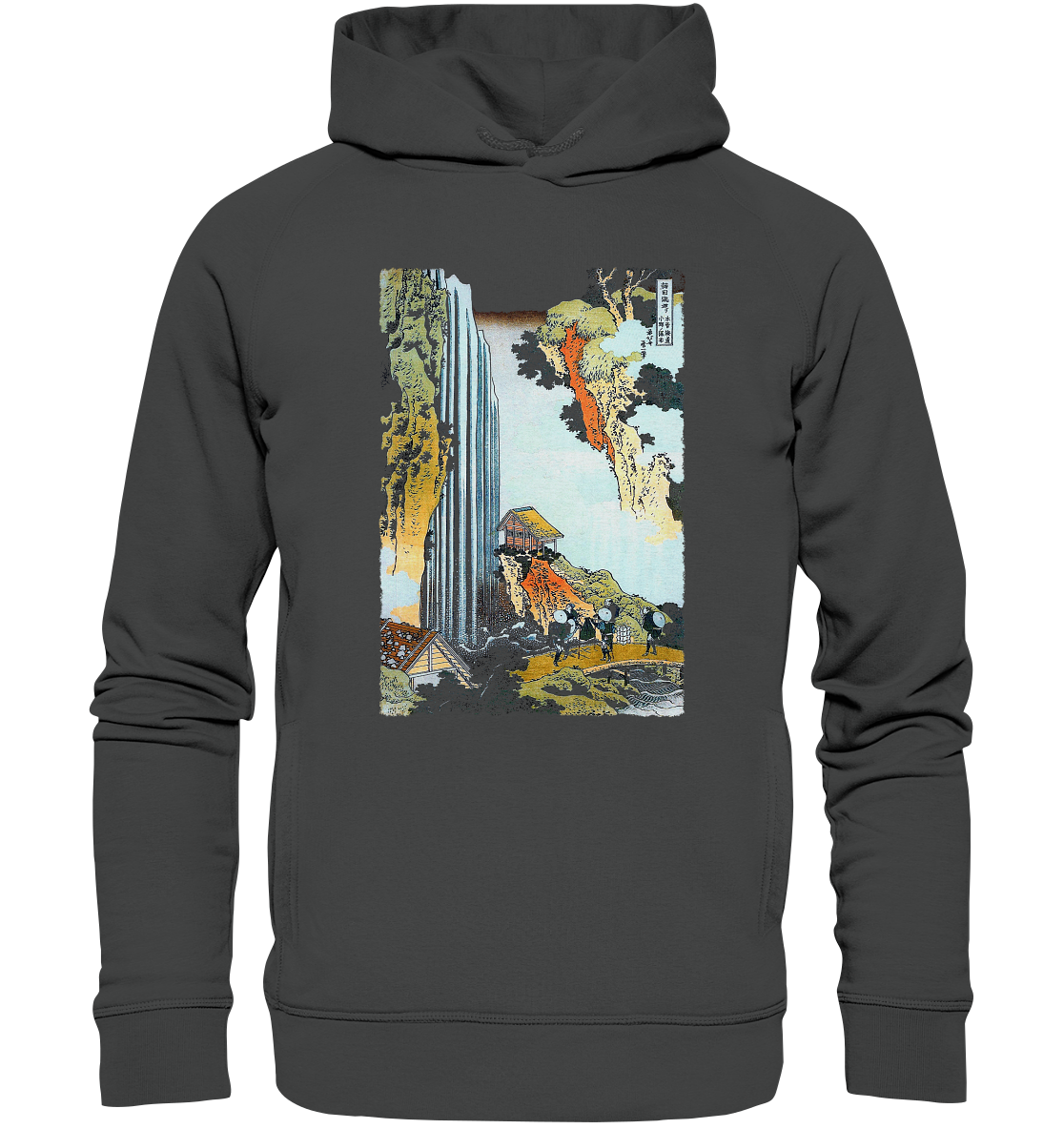 Großer Wasserfall - Organic Fashion Hoodie