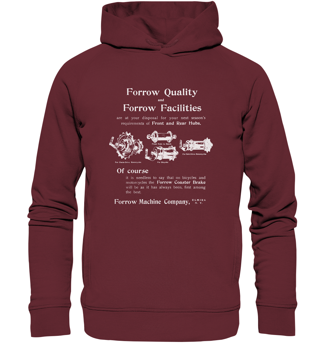 Forrow Quality - Organic Fashion Hoodie