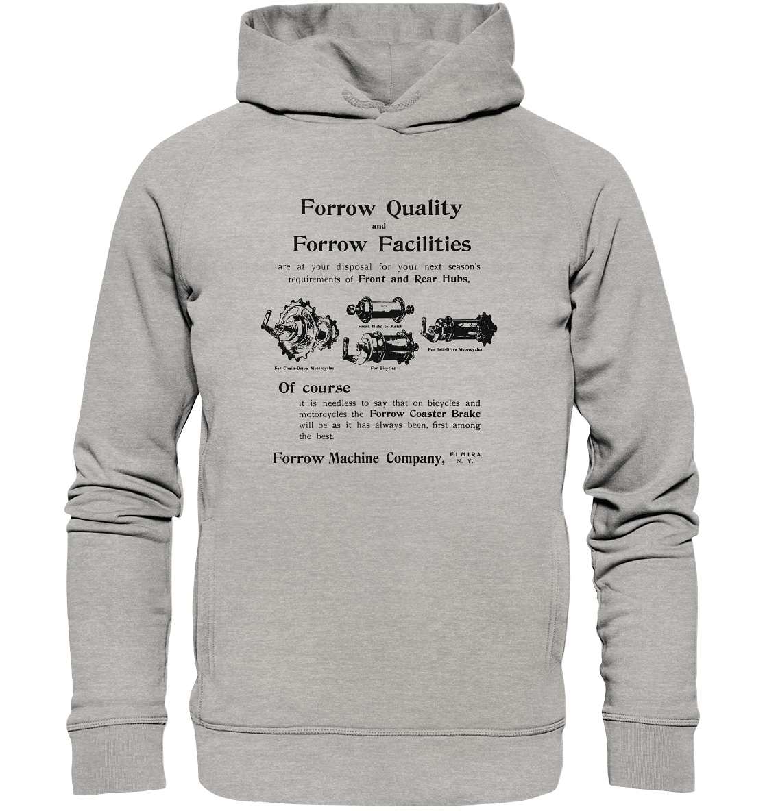 Forrow Quality - Organic Fashion Hoodie
