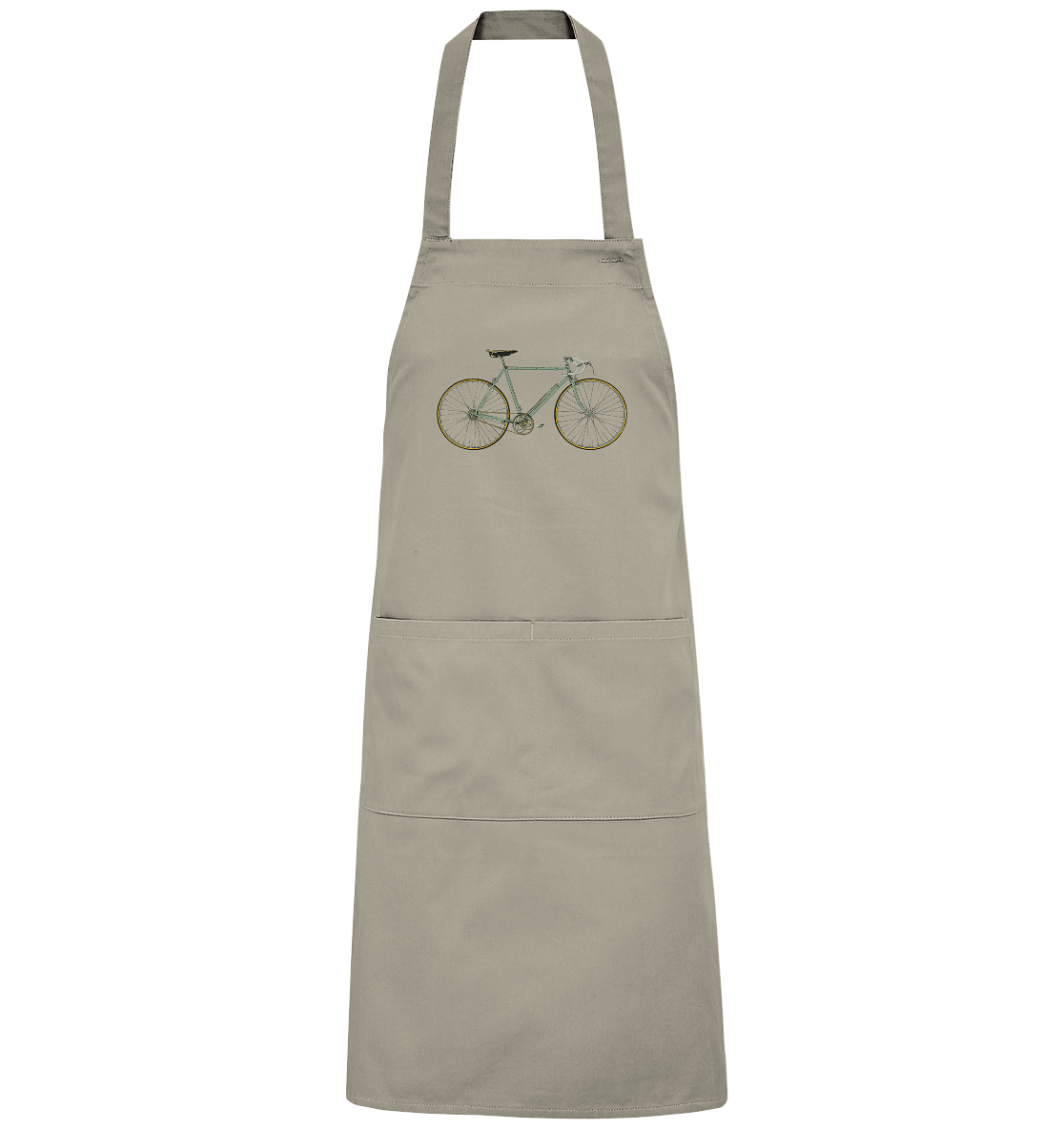 Rennrad Vintage No.1 - Organic Grillschürze