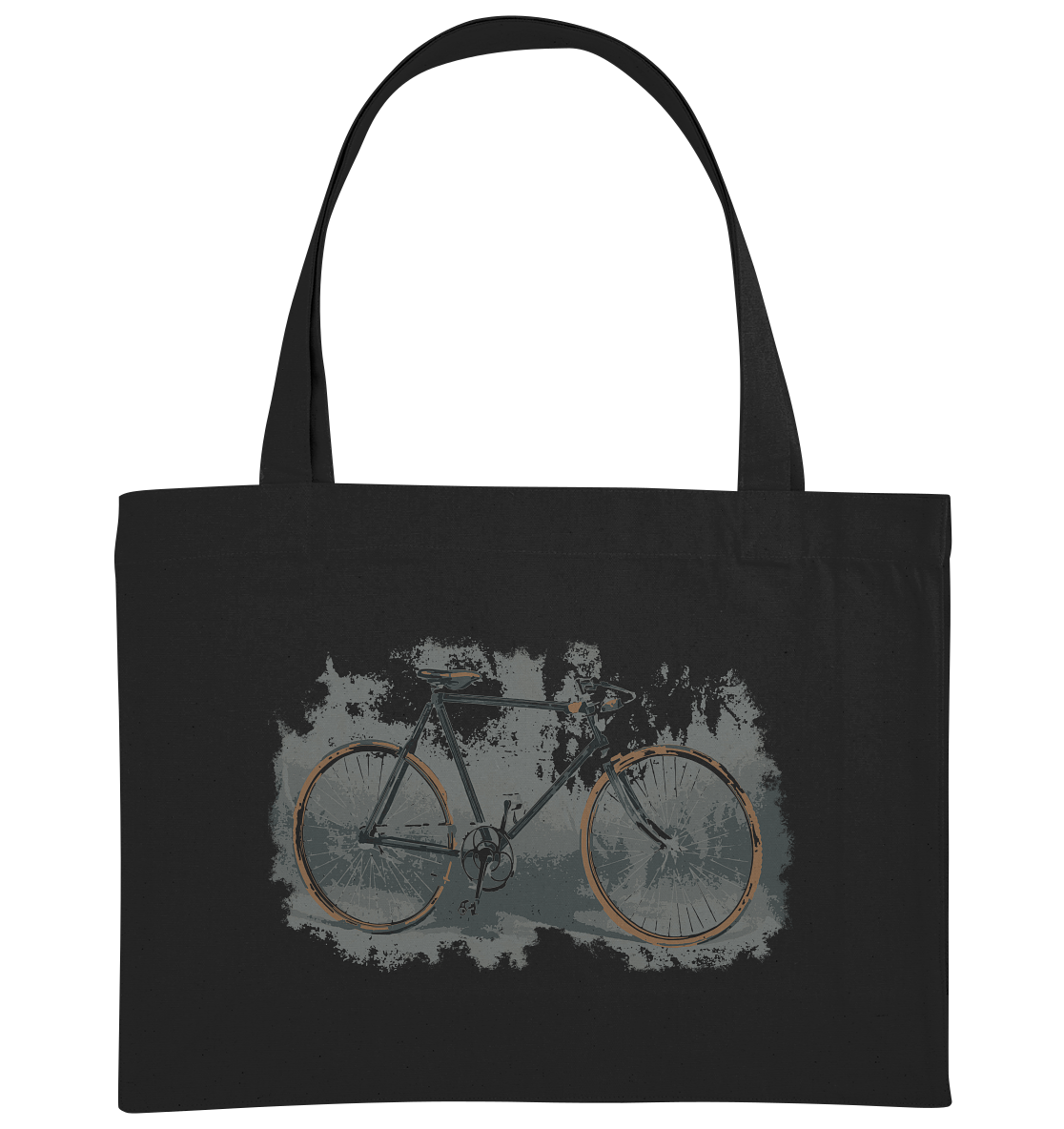 Rennrad Unique No.1 - Organic Shopping-Bag, uni