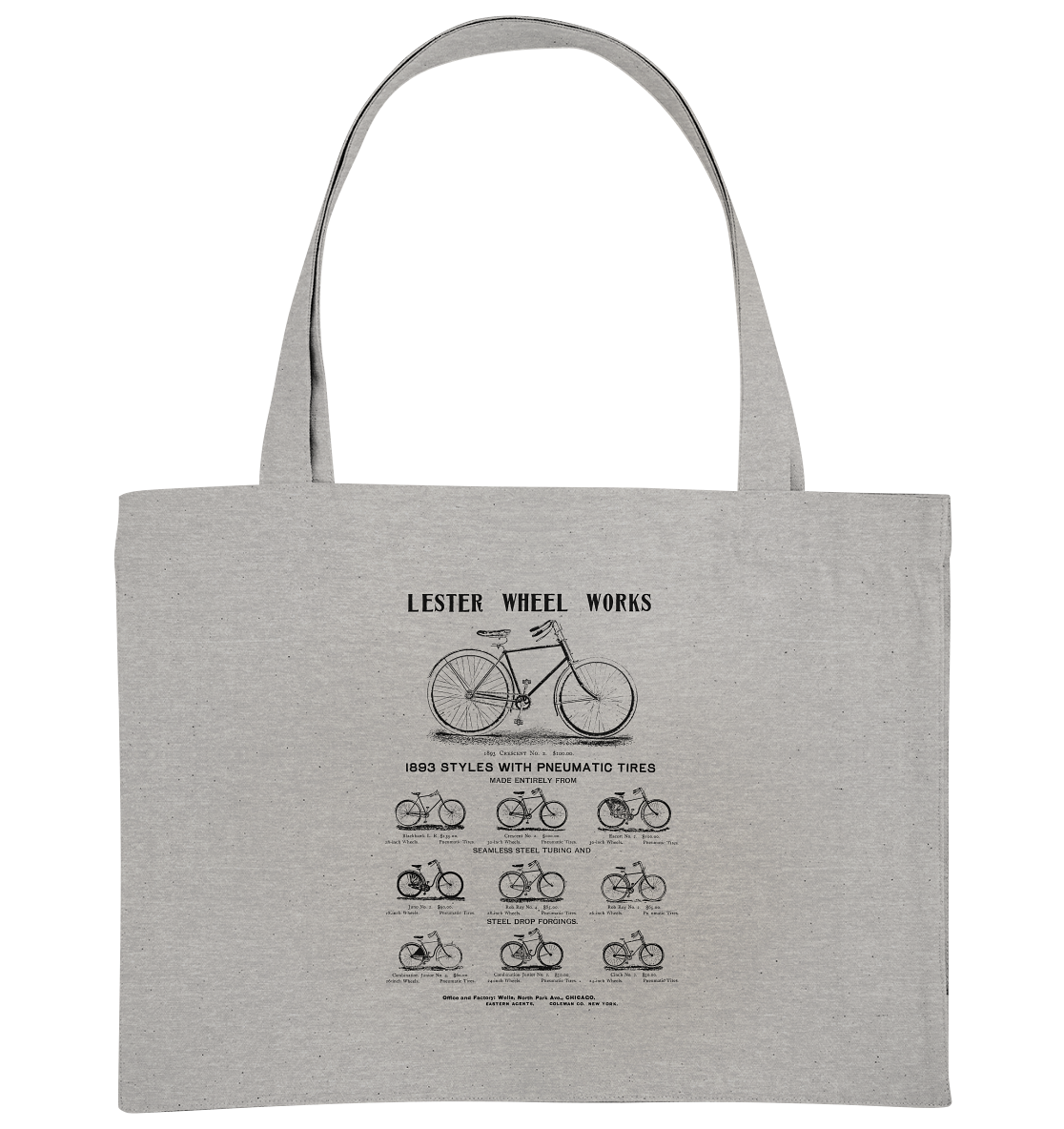 Lester Wheel Works - Organic Shopping-Bag