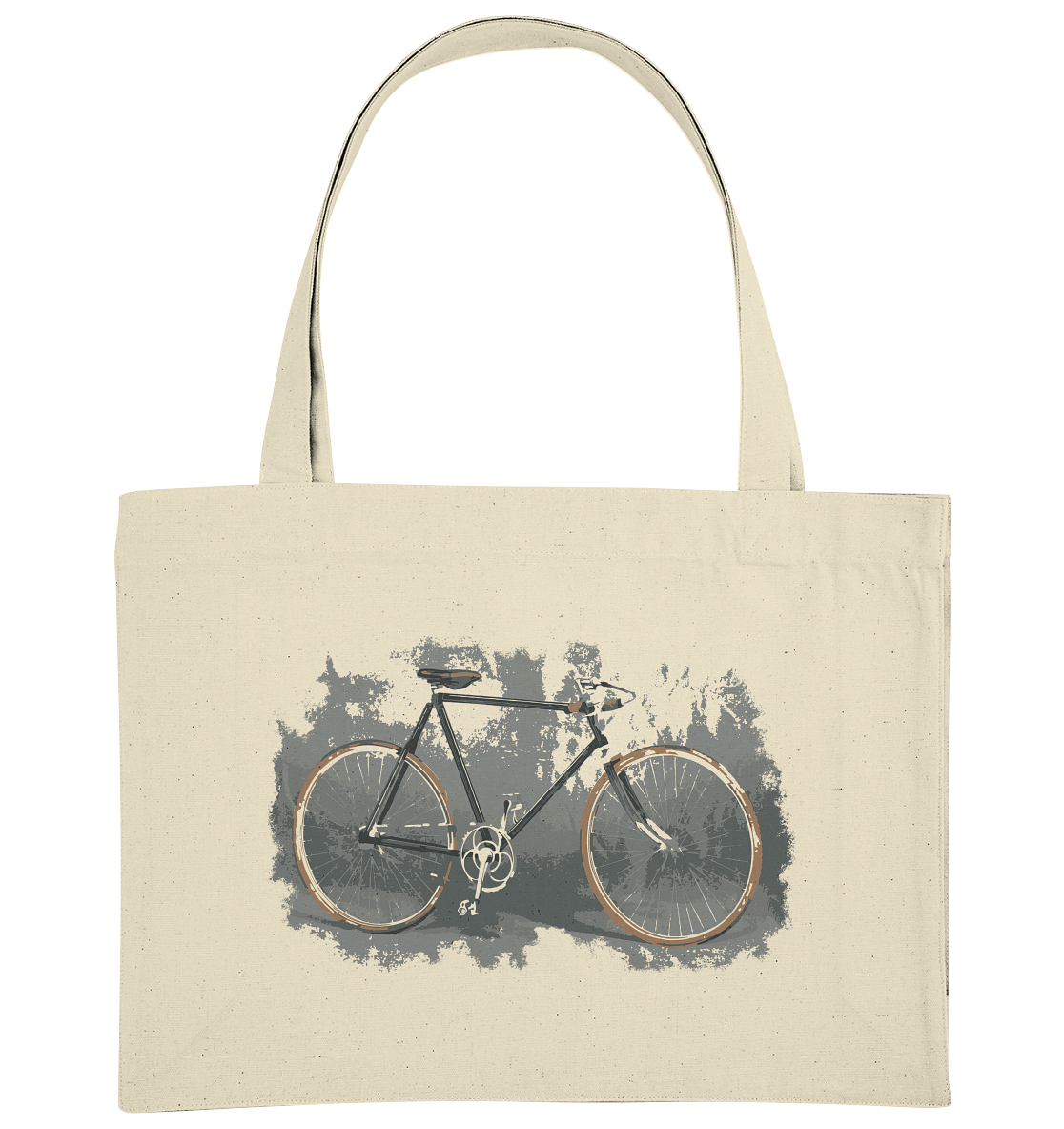 Rennrad Unique No.1 - Organic Shopping-Bag, uni