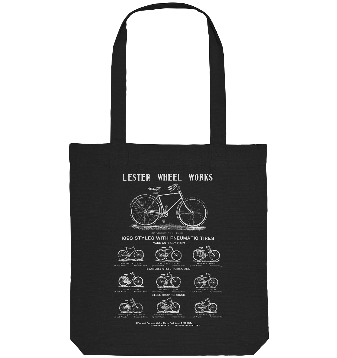 Lester Wheel Works - Organic Tote-Bag
