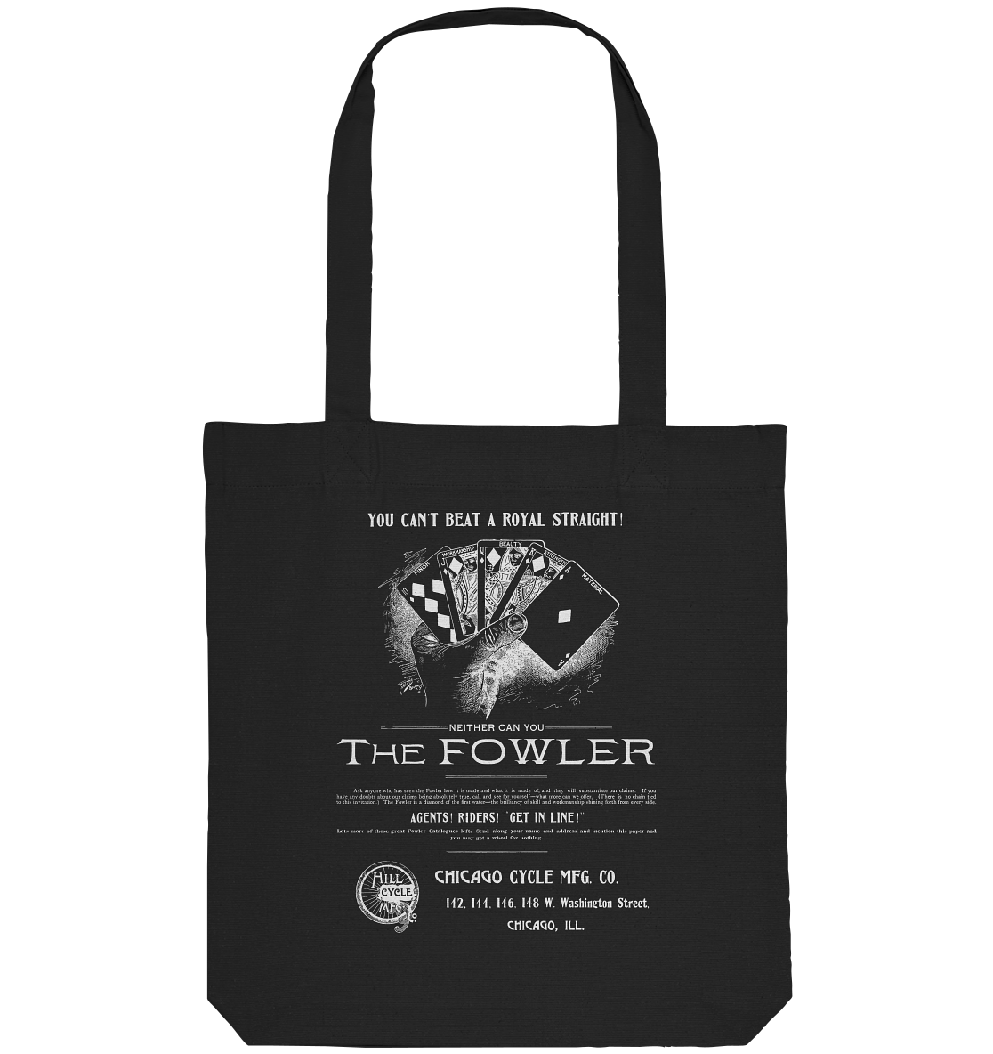 Royal Straight - Organic Tote-Bag