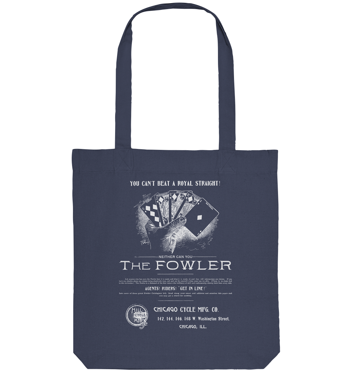 Royal Straight - Organic Tote-Bag