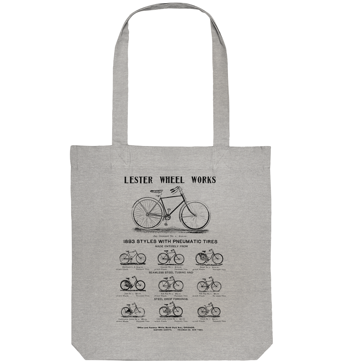 Lester Wheel Works - Organic Tote-Bag