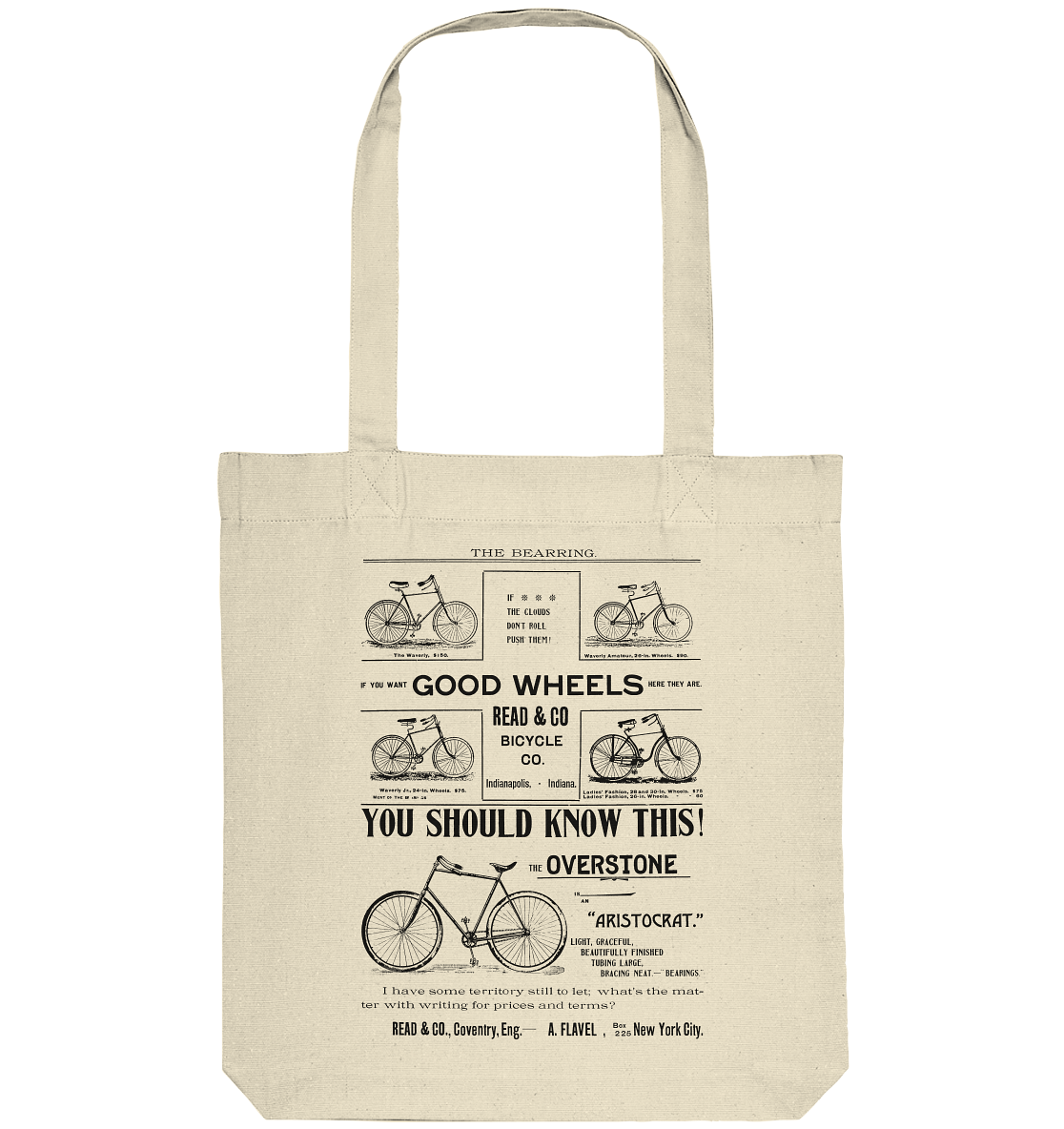 Good Wheel - Organic Tote-Bag