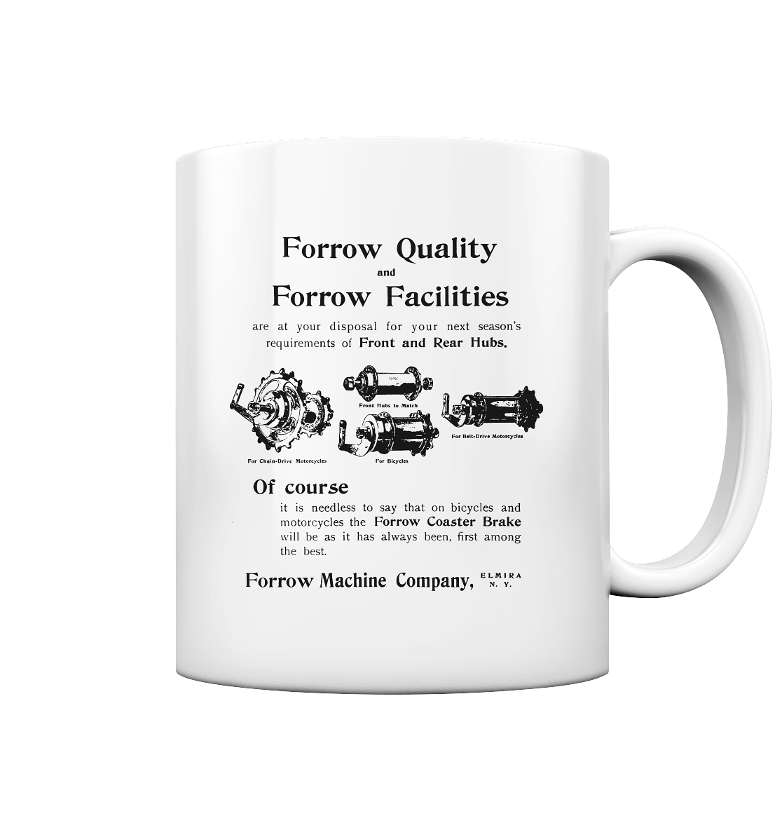 Forrow Quality - Tasse glossy