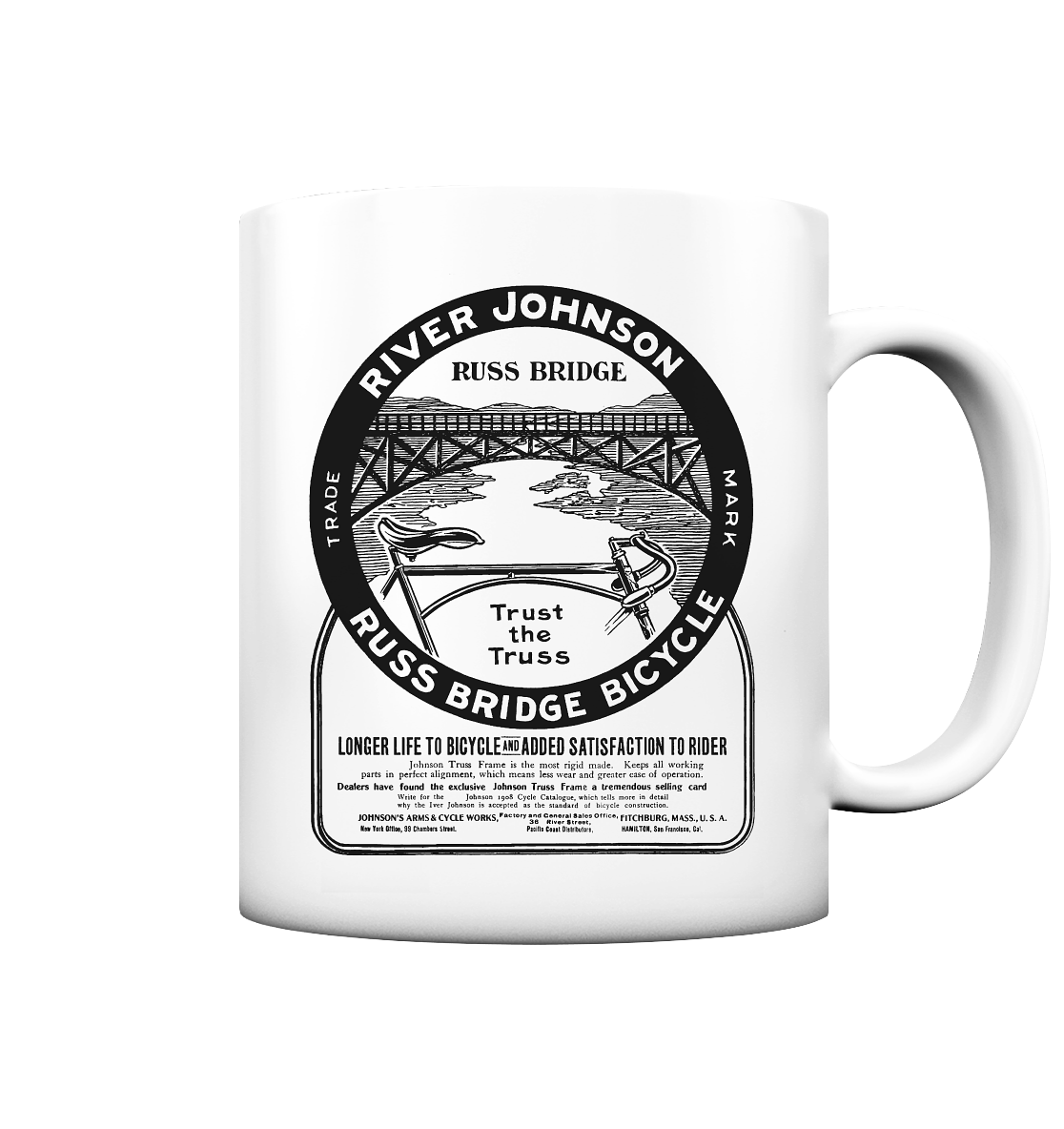 River Johnson - Tasse matt