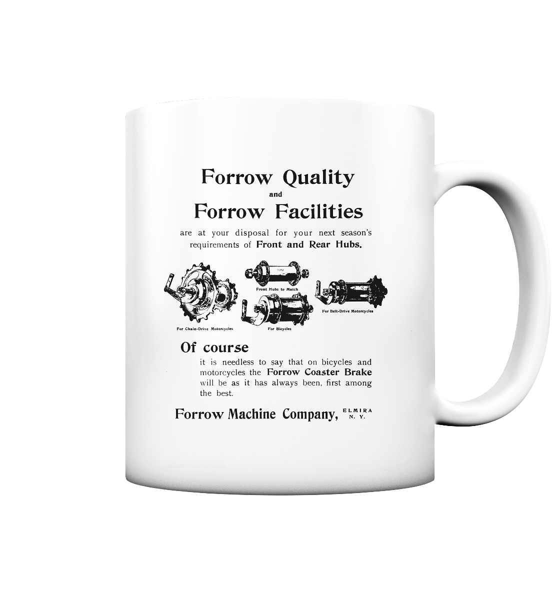 Forrow Quality - Tasse matt
