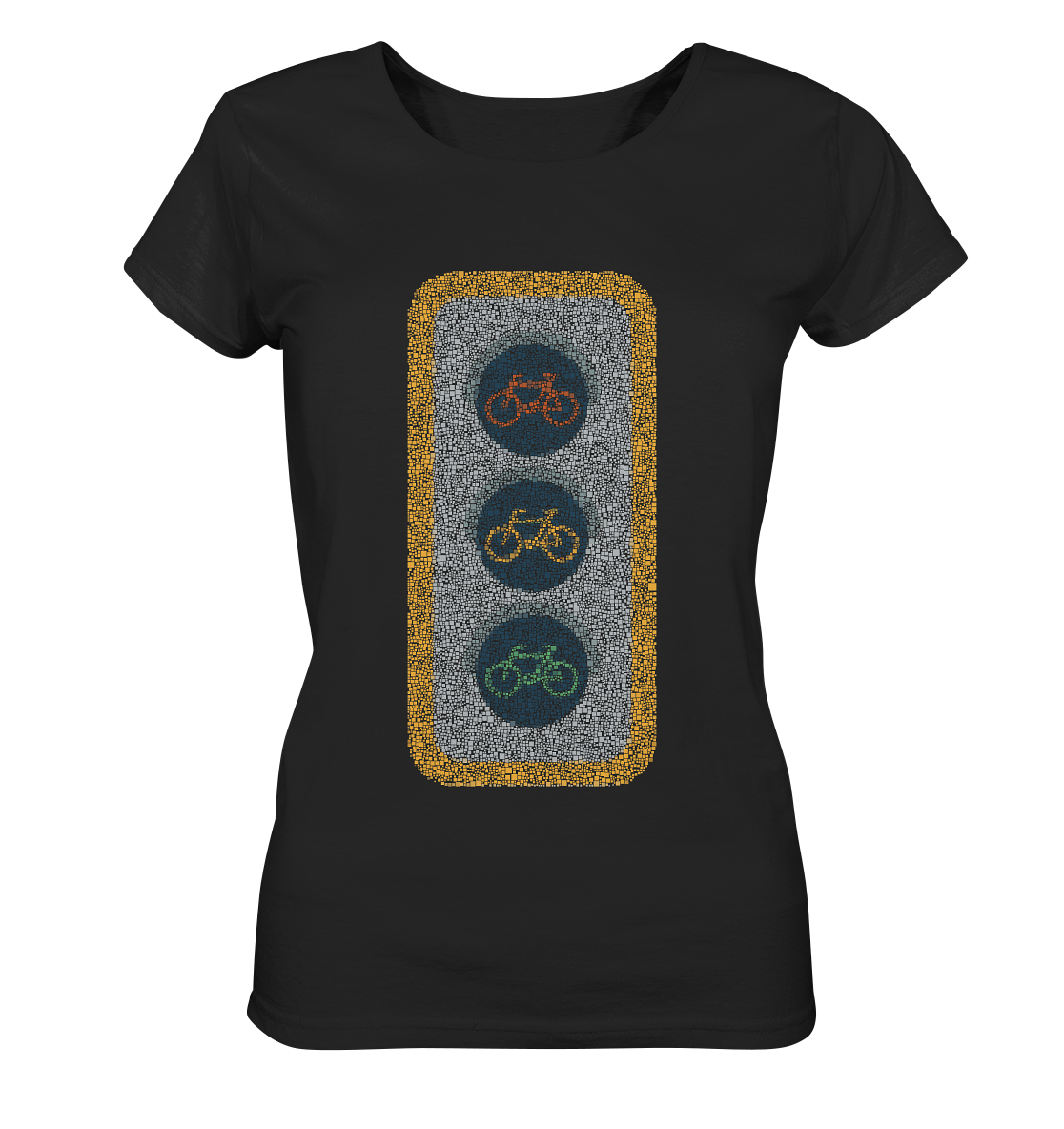 Fahrradampel 02 - Ladies Organic Shirt