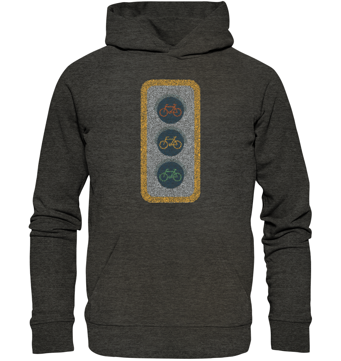 Fahrradampel 02 - Organic Hoodie