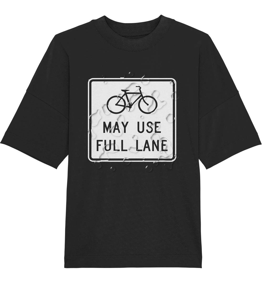 Road Sign 02 - Organic Oversize Shirt