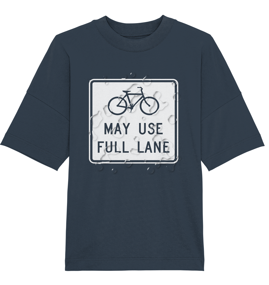 Road Sign 02 - Organic Oversize Shirt