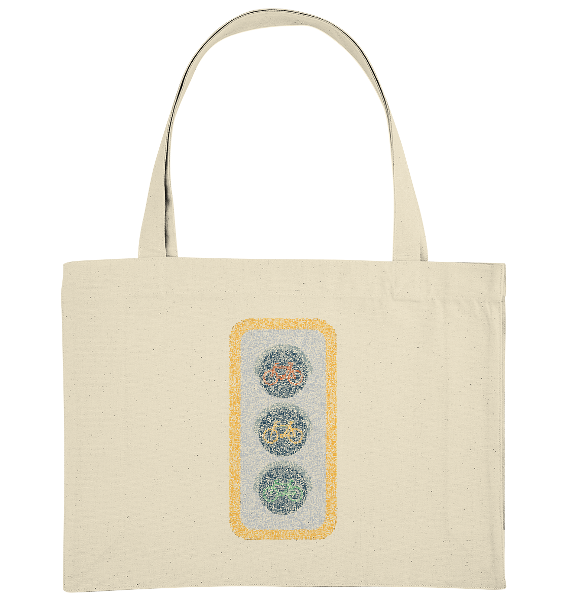 Fahrradampel 02 - Organic Shopping-Bag
