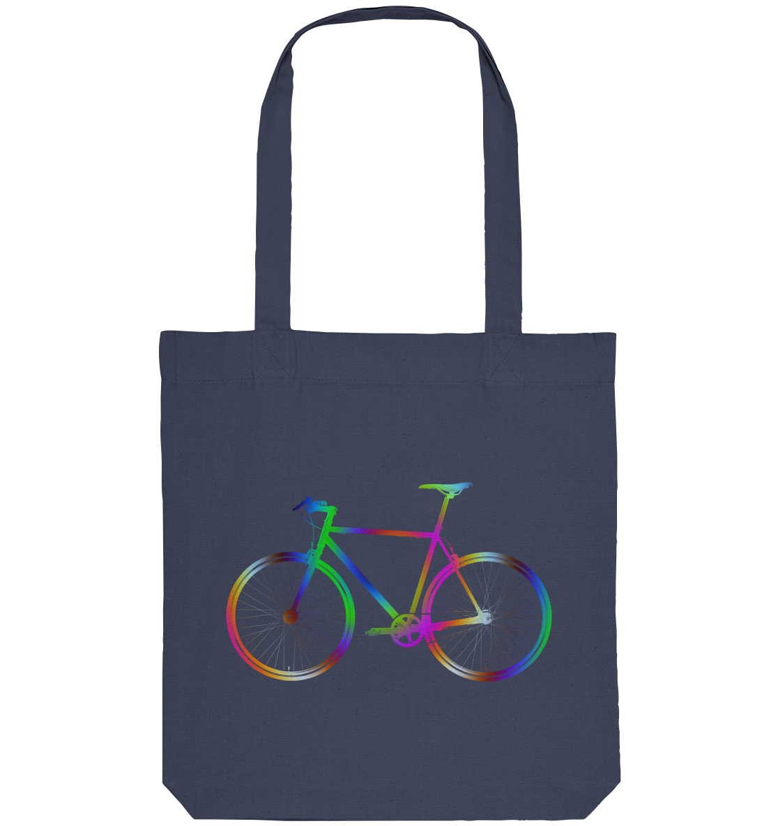 Fixie No. 2 bunt - Organic Tote-Bag