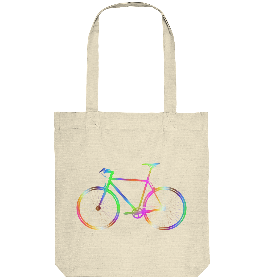 Fixie No. 2 bunt - Organic Tote-Bag