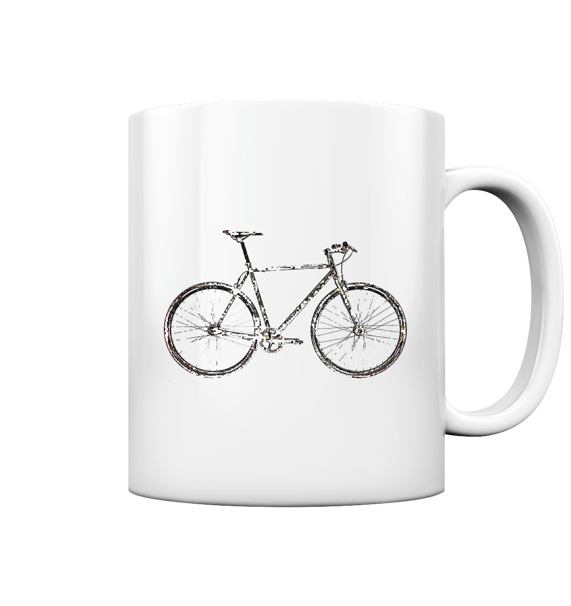 Fixie No. 1 - Tasse glossy