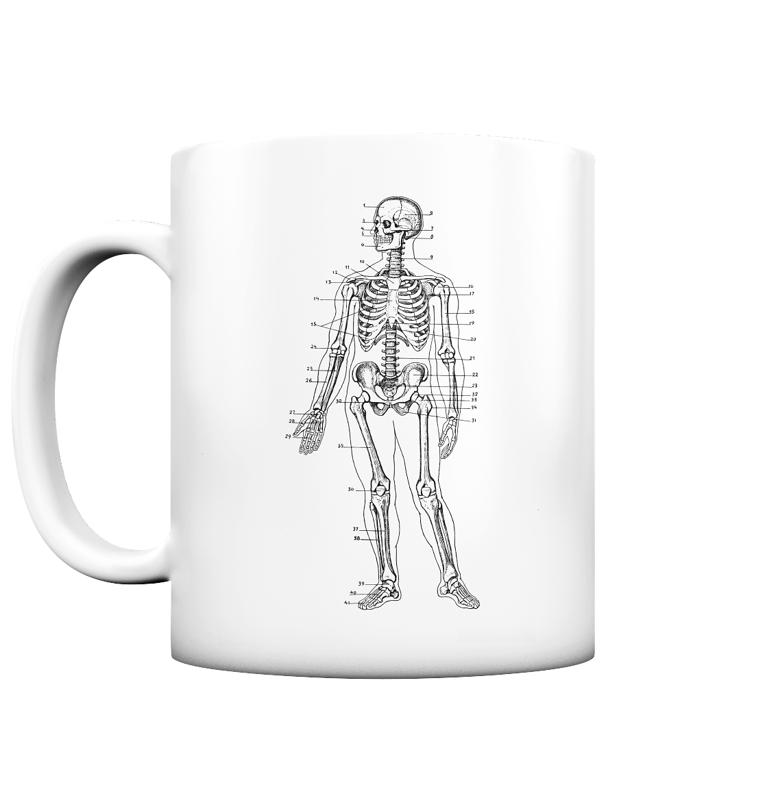 Skeleton No.1 - Tasse matt