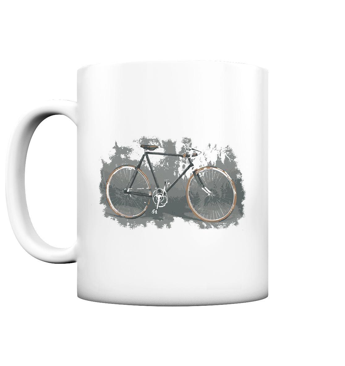 Rennrad Unique No.1 - Tasse matt, uni