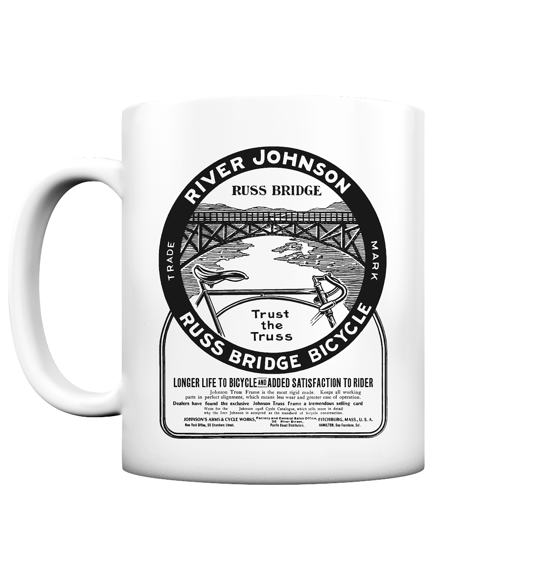 River Johnson - Tasse matt
