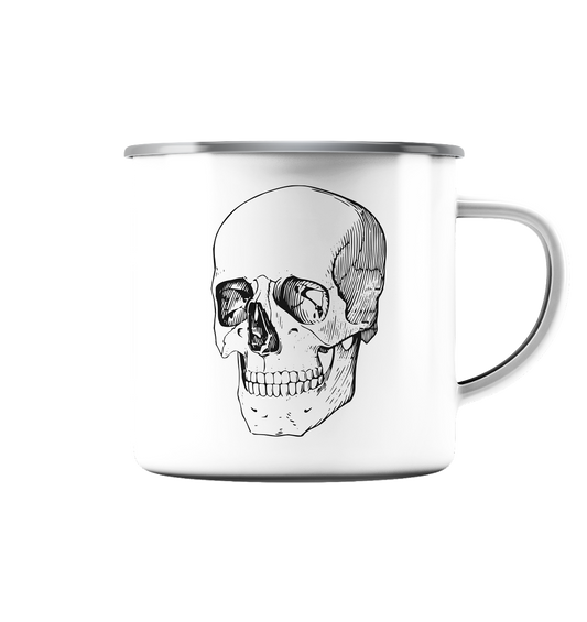 Skull No.1 - Emaille Tasse