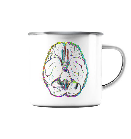 Braincolor No.2 - Emaille Tasse