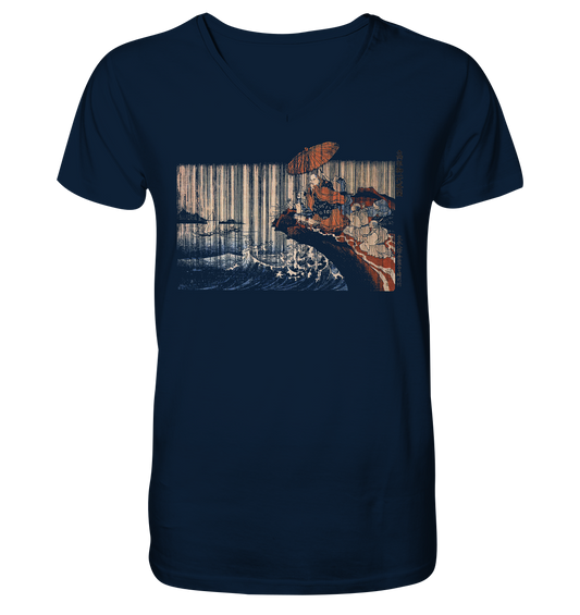 Priest Nichiren Kopie - Mens Organic V-Neck Shirt