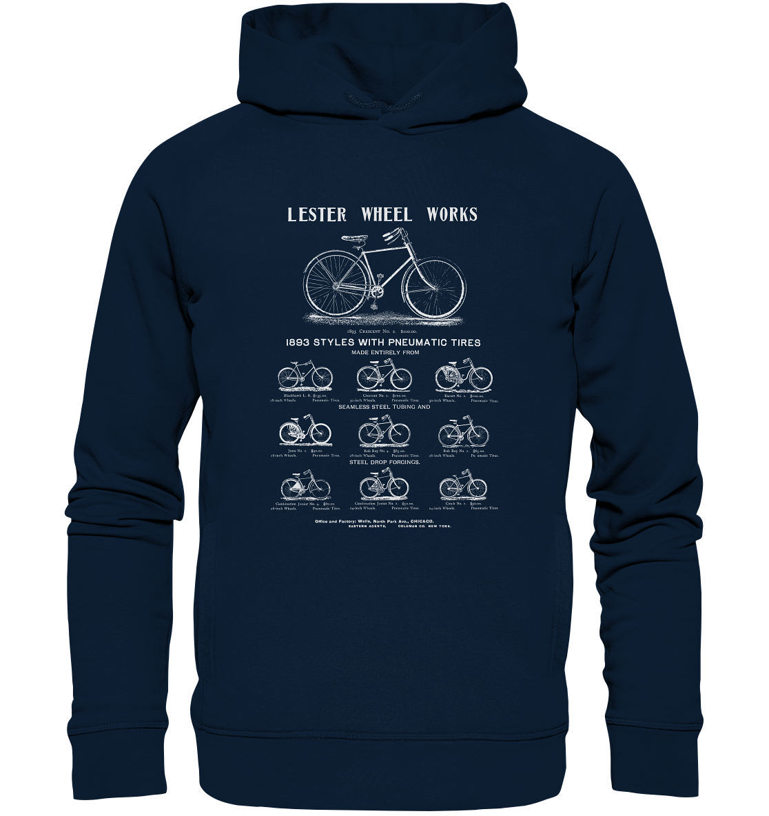 Lester Wheel Works - Organic Fashion Hoodie