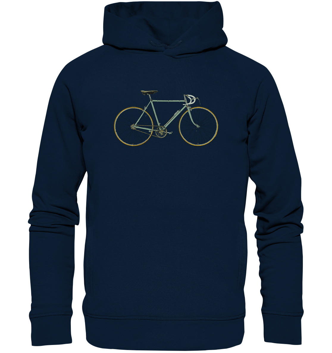 Rennrad Vintage No.1 - Organic Fashion Hoodie