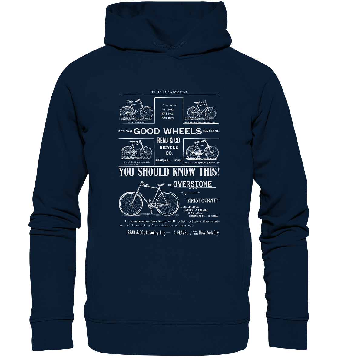 Good Wheel - Organic Fashion Hoodie