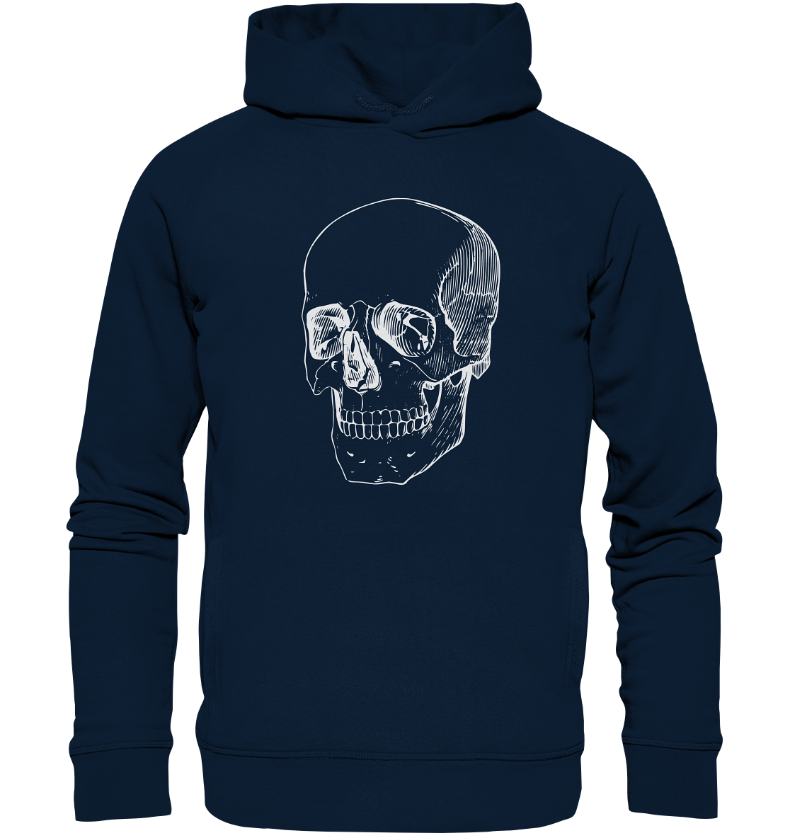 Skull No.1 - Organic Fashion Hoodie