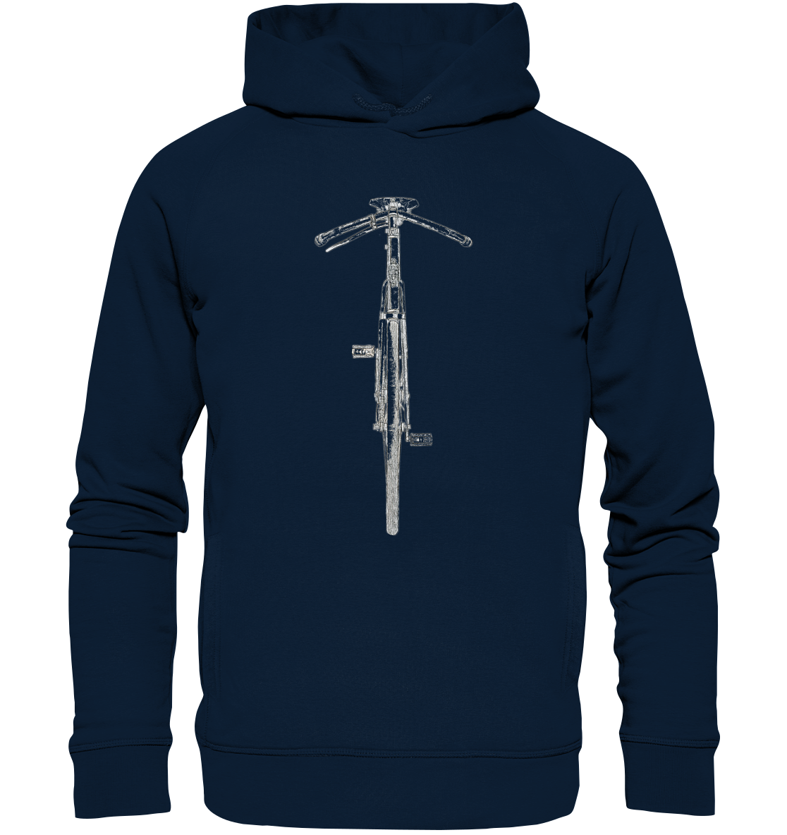 Single Speed No.2 - Organic Fashion Hoodie