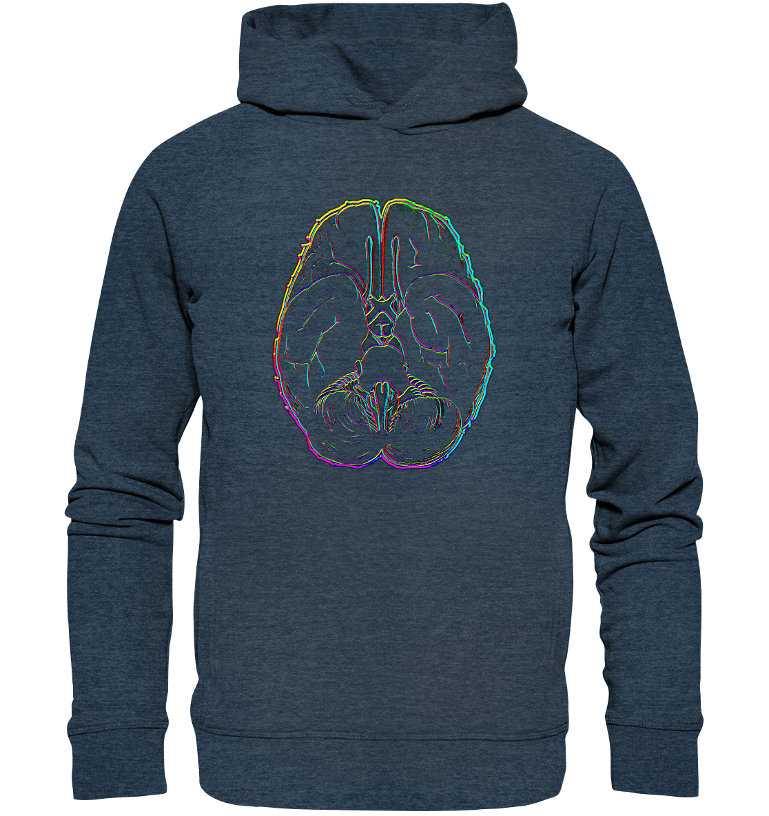 Braincolor No.2 - Organic Fashion Hoodie