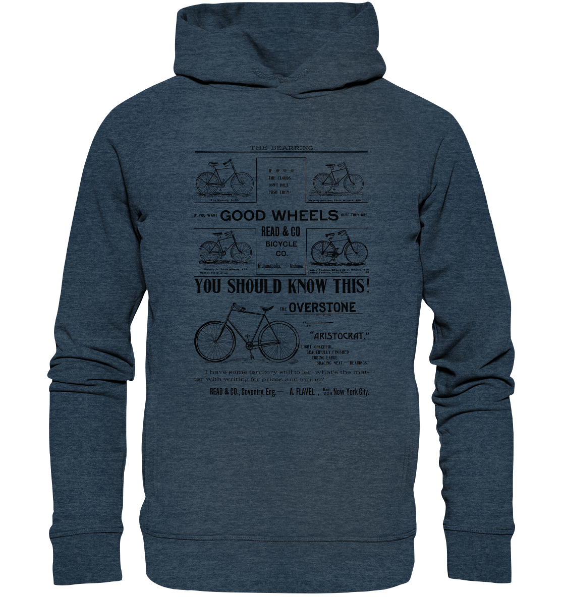 Good Wheel - Organic Fashion Hoodie