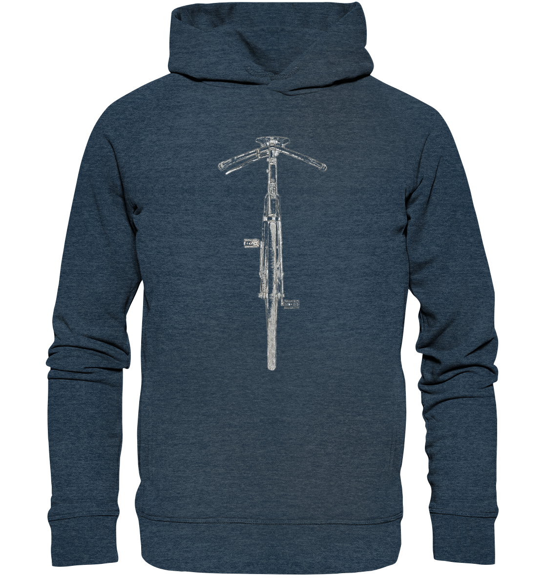 Single Speed No.2 - Organic Fashion Hoodie