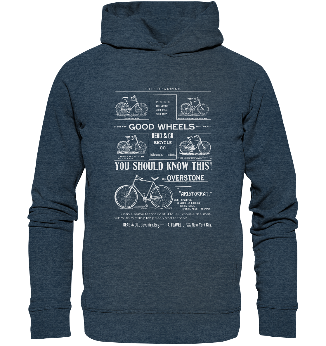 Good Wheel - Organic Fashion Hoodie