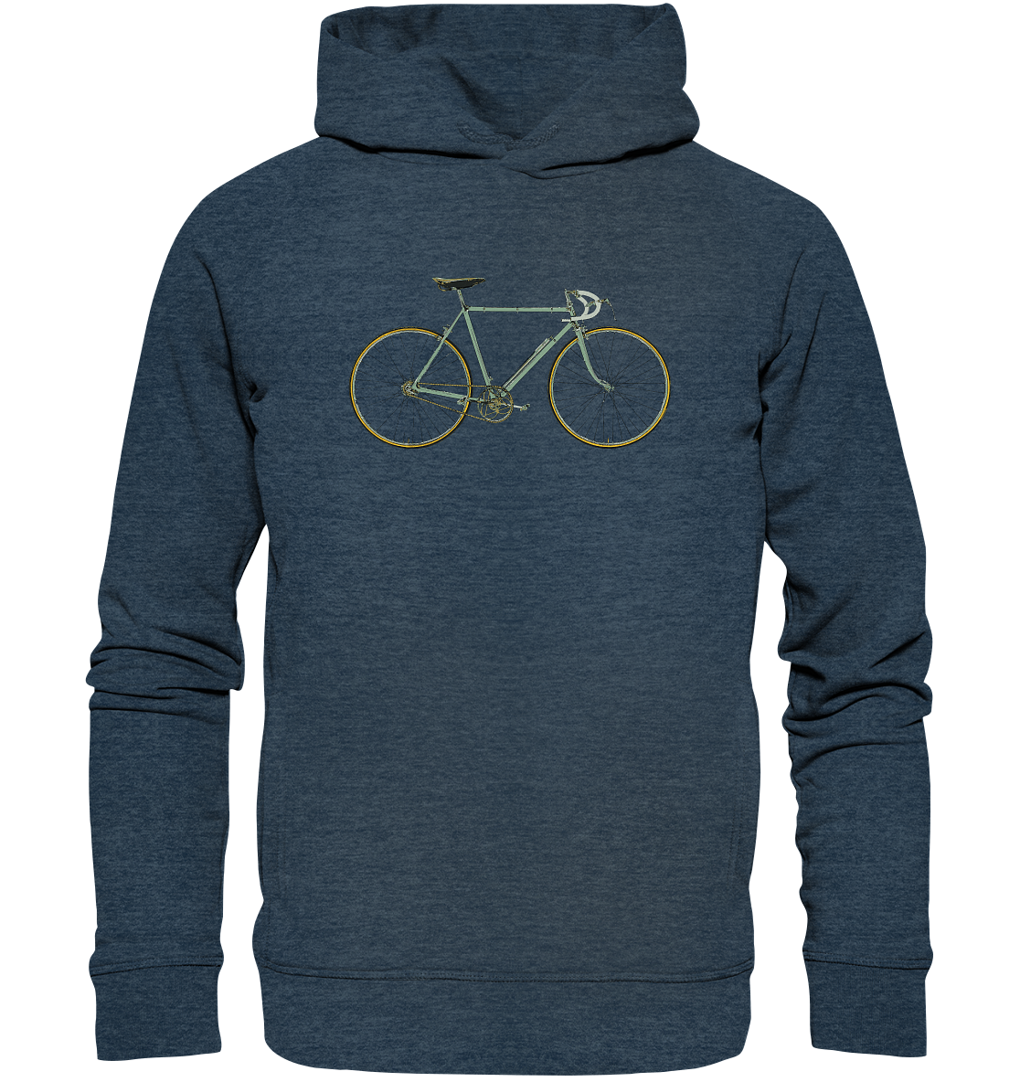 Rennrad Vintage No.1 - Organic Fashion Hoodie