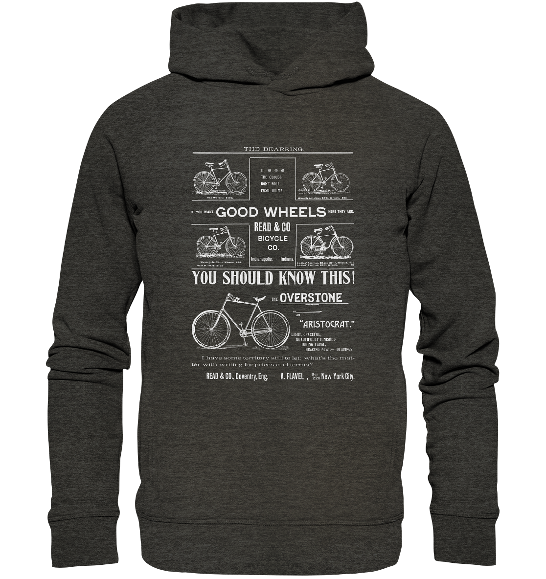 Good Wheel - Organic Fashion Hoodie