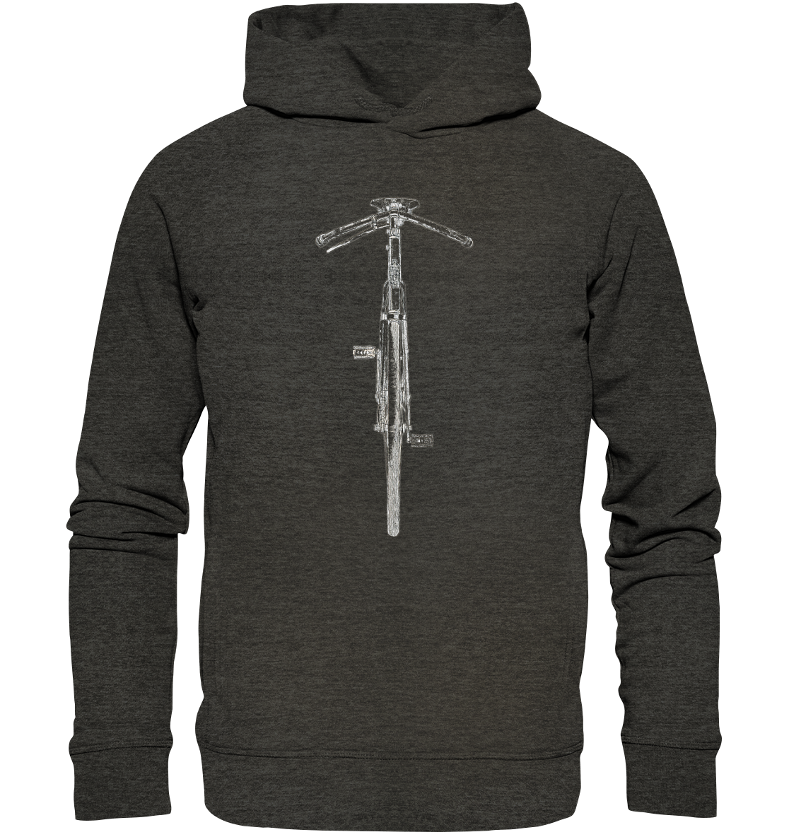 Single Speed No.2 - Organic Fashion Hoodie