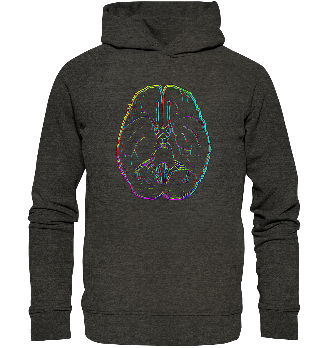 Braincolor No.2 - Organic Fashion Hoodie