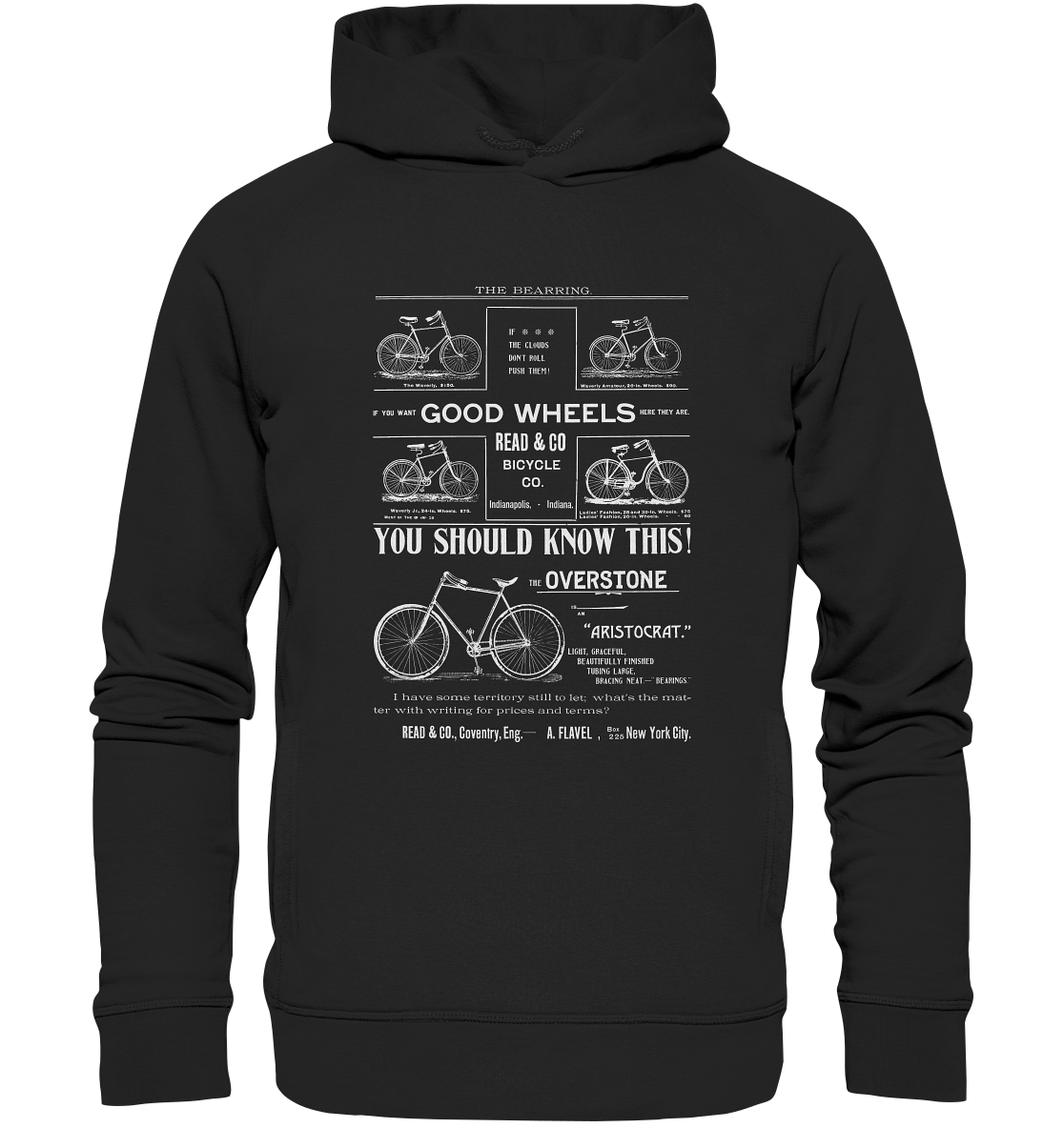 Good Wheel - Organic Fashion Hoodie