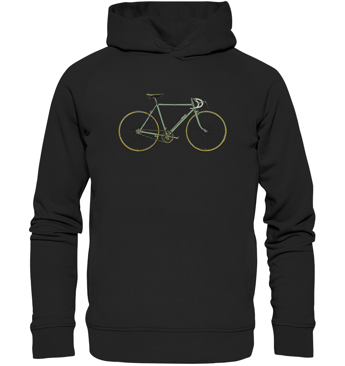 Rennrad Vintage No.1 - Organic Fashion Hoodie